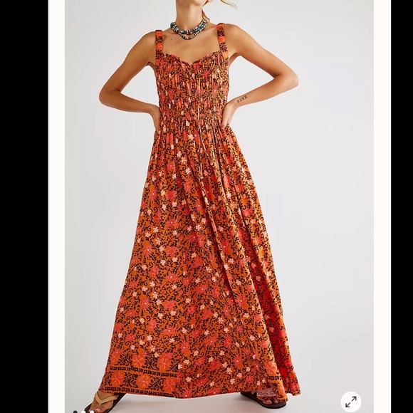 Free People Dresses & Skirts - Free People Glow Up Boho Maxi Dress M